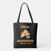 Crab Rangoon Waanzinnig goed Draagtas (Achterkant)
