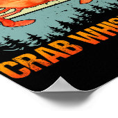 Crab Whisperer  Crabbing Hunting Vist Poster (Hoek)
