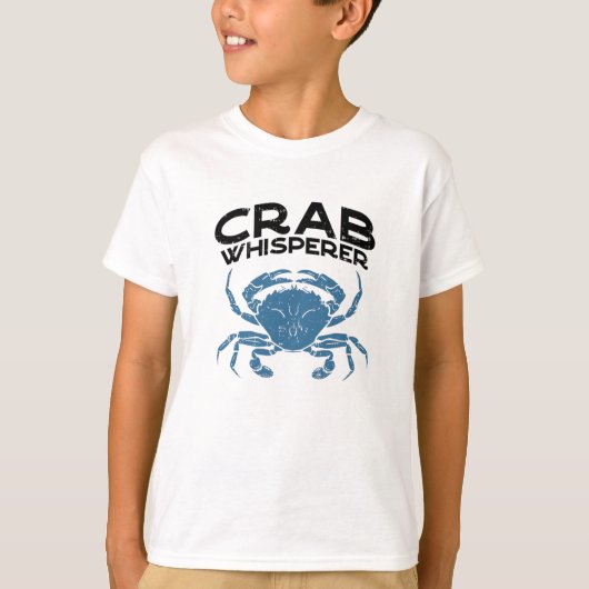 Crab Whisperer  Crabbing T-shirt (Voorkant)