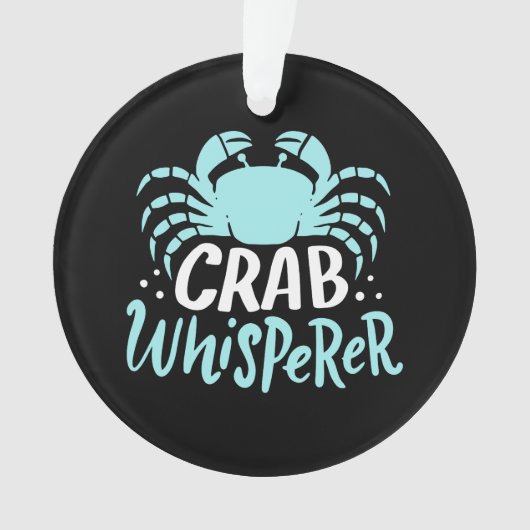 Crab Whisperer Ornament (voorkant)