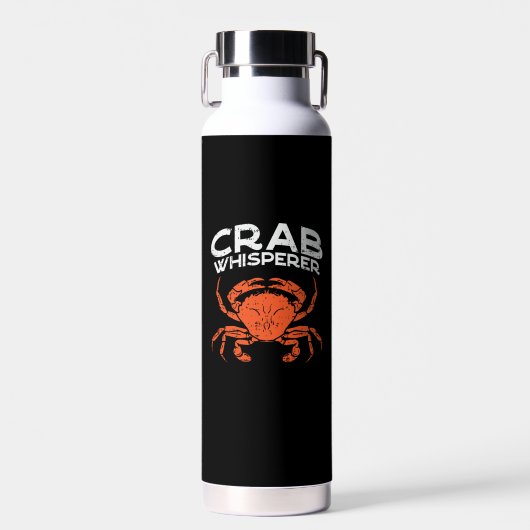 Crab Whisperer Waterfles (Voorkant)