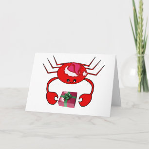 CRAB XMAS KAARTEN