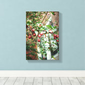 Crabappels Canvas Afdruk (Insitu (Houten vloer))