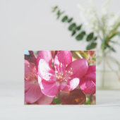 Crabapple Blossom Briefkaart (Staand voorkant)
