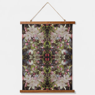 Crabapple Blossoms Abstract Hangend Wandkleed