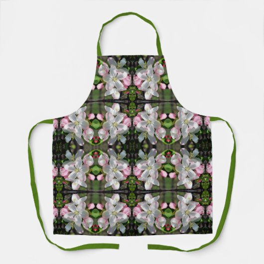 Crabapple Spring Flower Abstract Schort (Voorkant)