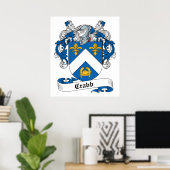 Crabb Family Crest Poster (Thuiskantoor)
