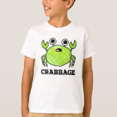 Crabbage Funny Cabbage Crab Pun T-shirt (Voorkant)