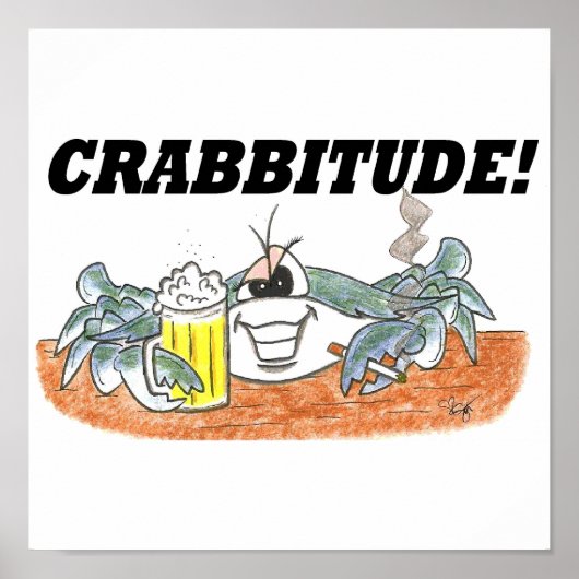 Crabbitude Print (Voorkant)