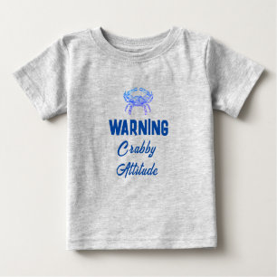 Crabby attitude - drôle T-shirt bébé
