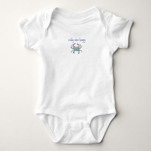 Crabby baby bodysuit (Voorkant)