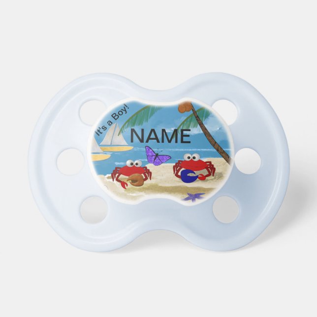 Crabby Baby Pacifier Speen (Voorkant)