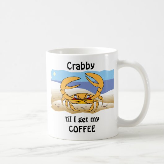 Crabby Coffee Mok (Rechts)