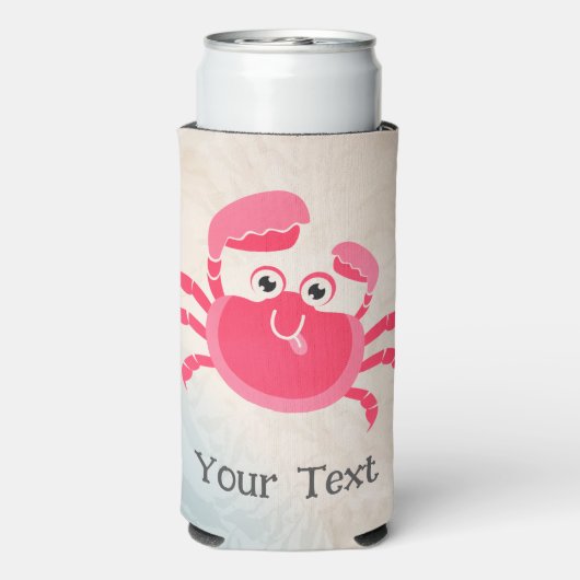 Crabby Crab Design Seltzer Koelbox (Seltzer Achterkant)