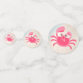 Crabby Crab Design Table Confetti (Voorkanten)