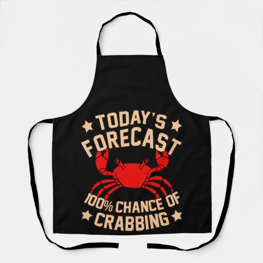 Crabby Crab Lobster Zee Schort (Voorkant)