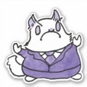 Crabby Lupin sticker (Voorkant)