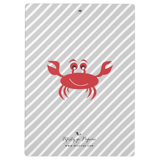 Crabby ! Porte-bloc (Dos)