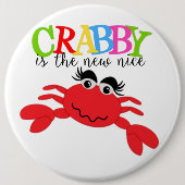 Crabby-Round Button (Voorkant)