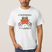 Crabby t-shirt blague v1 (Devant)
