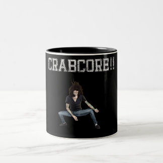 CRABCORE! -Mok Tweekleurige Koffiemok