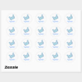 Crabe calypso Sous Stickers Favor Mer (Feuille)