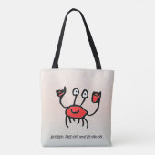 Crabe Confiant – Sac à Bandoulière (Dos)
