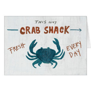 Crabe côtier Shack de l'art
