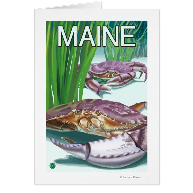 Crabe du Maine et pêcheur (Devant)