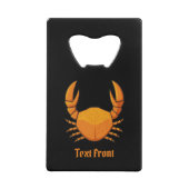 Crabe orange (Devant)