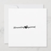 Crabe Pagure & Coquillage Carte de Nouvelle Maison (Dos)