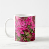 Crabe Pomme Fleurit Café Mug (Gauche)