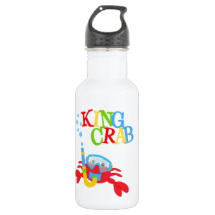 Crabe Roi - Bouteille d'eau (18 oz)