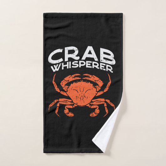 Crabe Whisperer Vintage (Serviette à main)
