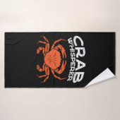 Crabe Whisperer Vintage (Serviette de bain)