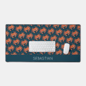 Crabs Seaside Pattern Bureaumat (Keyboard & Muis)