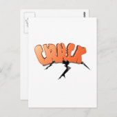 Crack Briefkaart (Voorkant / Achterkant)