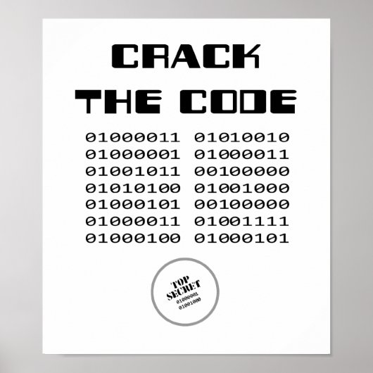Crack Code AH2009 Poster (Voorkant)