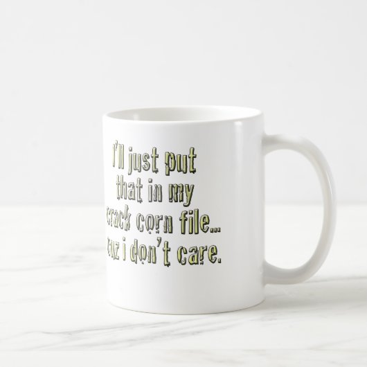 Crack Corn geeft geen mok (Rechts)