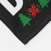 Crack Deez Nuts Grappige Kerst Fleece Deken (Hoek)