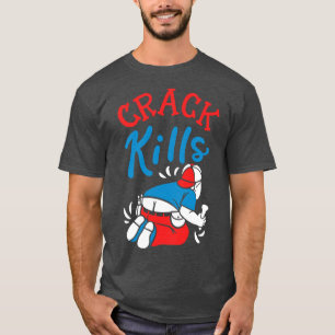Crack doodt grappige loodgieter t-shirt