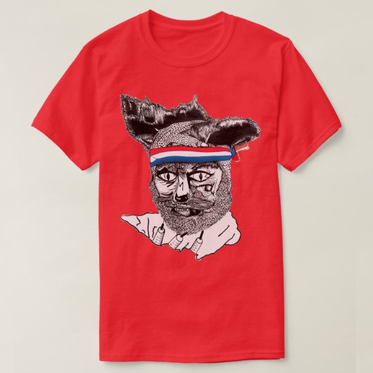 Crack Fox T-shirt (Design voorkant)