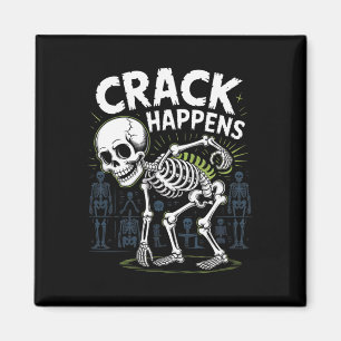 Crack gebeurt grappige osteopaat wervelkolom Hallo Magneet
