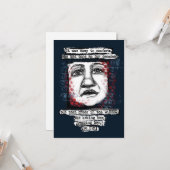 Crack in de Wenskaarten van het venster Kaart (Voorkant / Achterkant in situ)