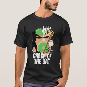 Crack of the Bat - Honkbal T-shirt