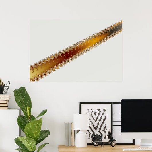 Crack - Poster fracturé (Bureau à domicile)