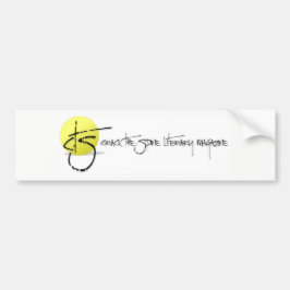 Crack the Spine Literary Magazine Bumpersticker