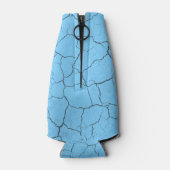 Cracké Vintage bébé bleu Glacière bouteille person (Dos)