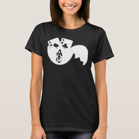 Cracked Aces T-shirt (Voorkant)