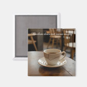 cracked broken teacup inspirational Magnet Magneet (Voorkant / Achterkant)
